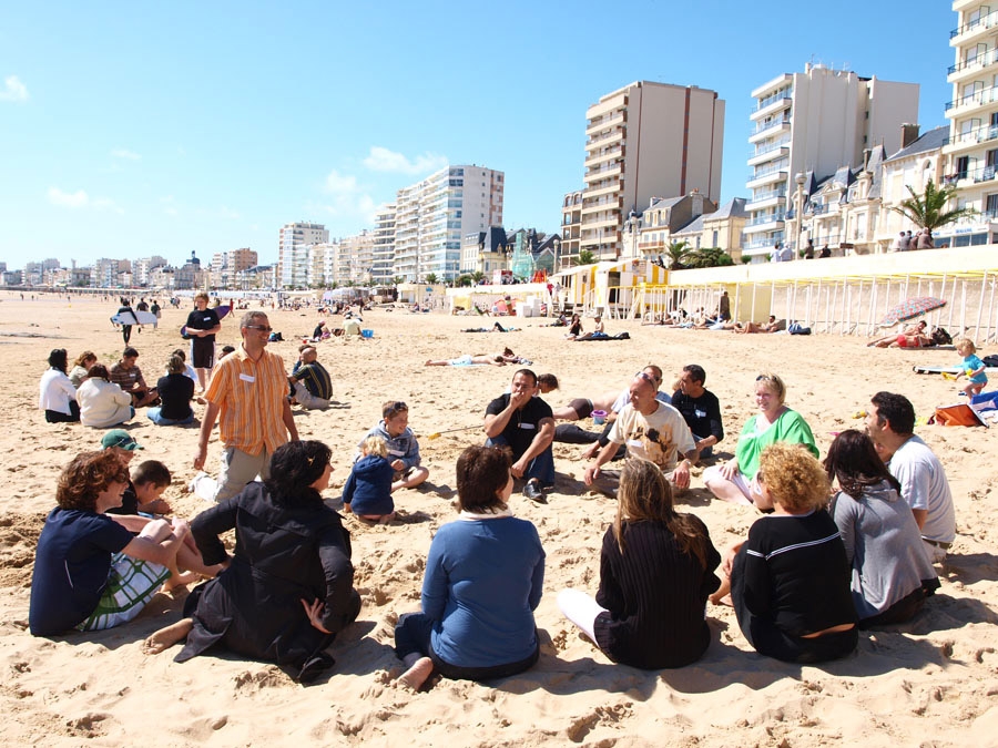 Loup Garou sur la plage des Sables, 6 juin 2010