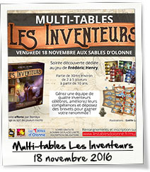 Multi-tables Les Inventeurs