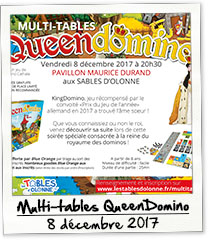 Multi-Tables Queen Domino