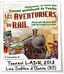 Tournoi des aventuriers du rail 2013