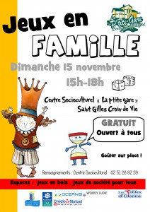 Affiche jeux en famille Novembre  2015