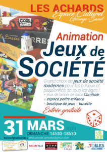 Animation Jeux de Société aux Achards